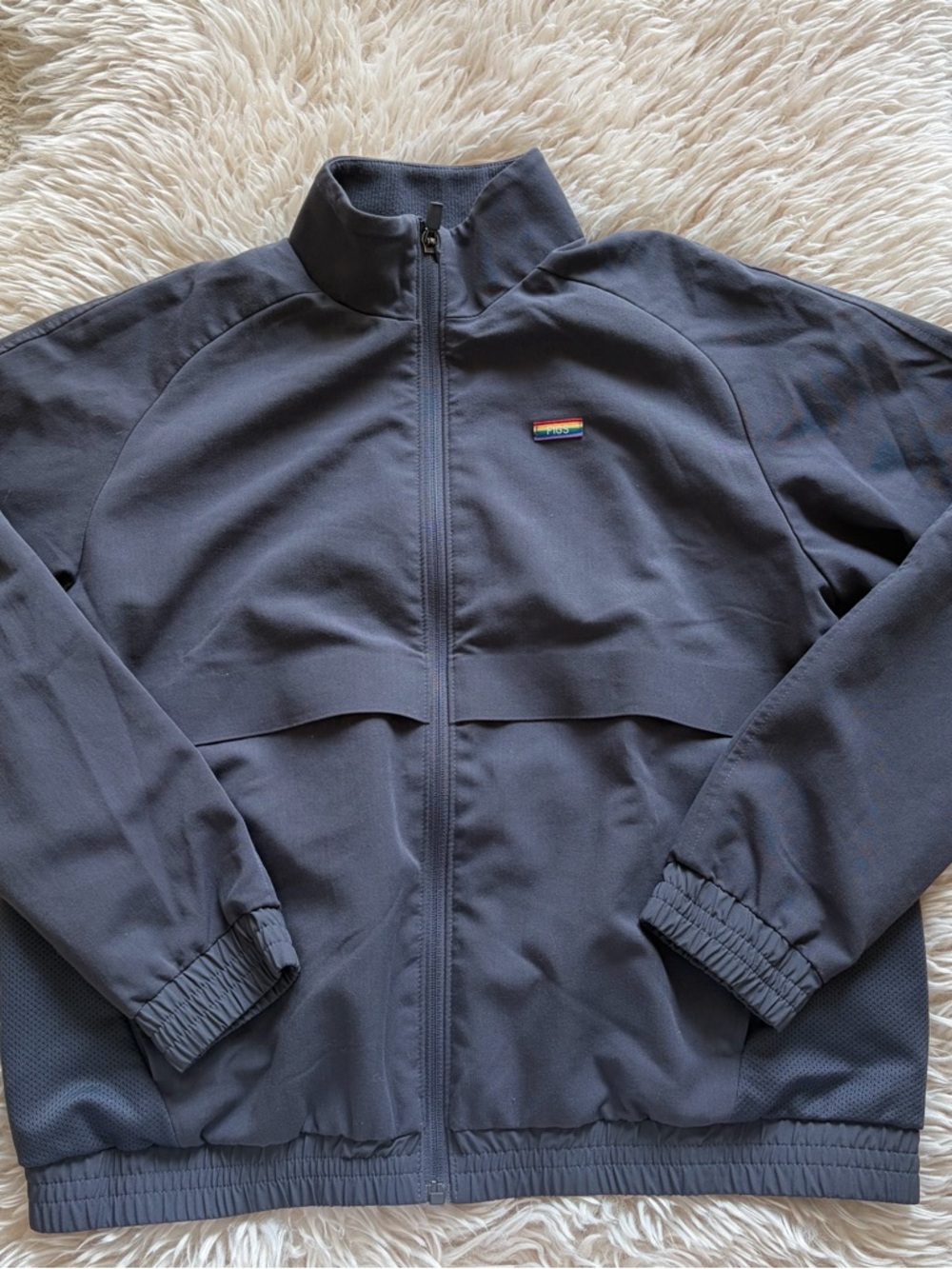 FIGS Sydney Scrub Jacket in Gray Small